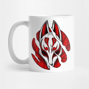 kitsune mask Mug